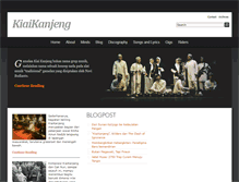 Tablet Screenshot of kiaikanjeng.com